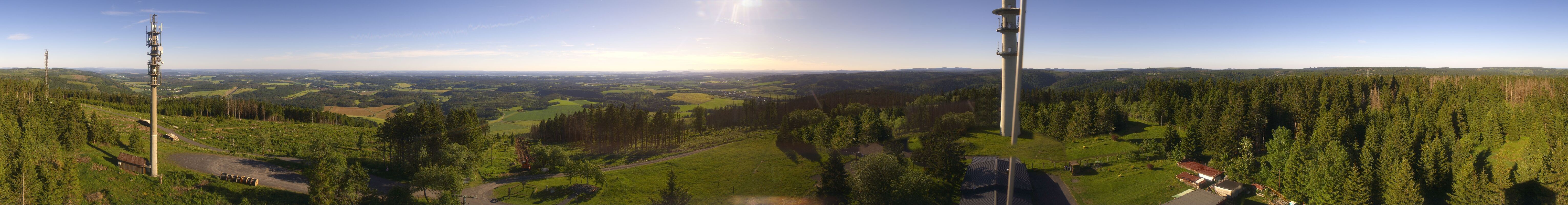 Archived image Webcam Bleßberg Mountain Near Sachsenbrunn