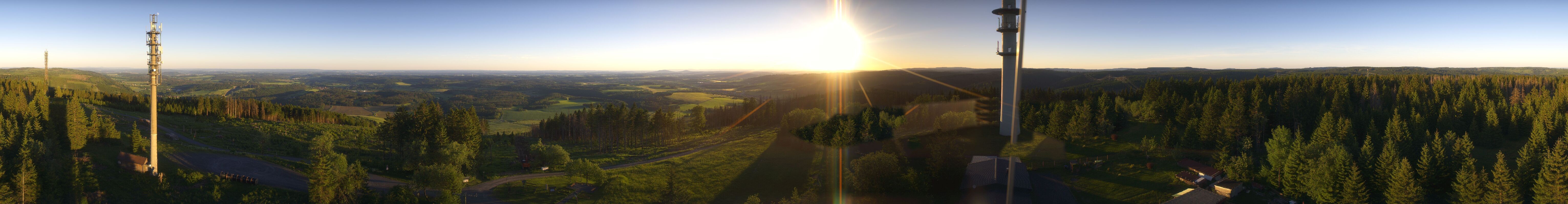Archived image Webcam Bleßberg Mountain Near Sachsenbrunn