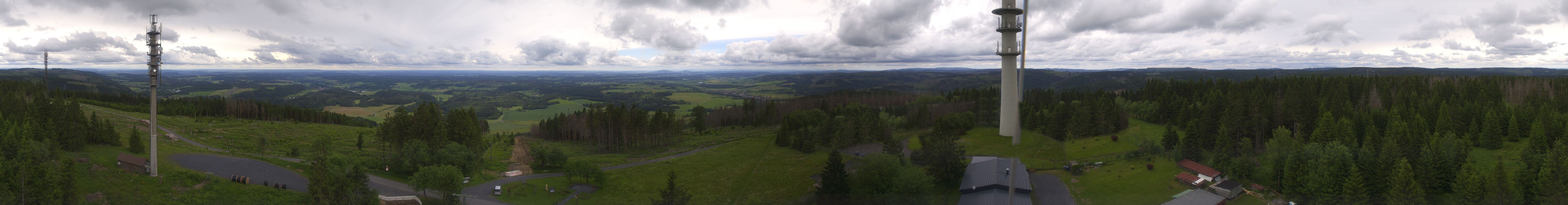 Archived image Webcam Bleßberg Mountain Near Sachsenbrunn