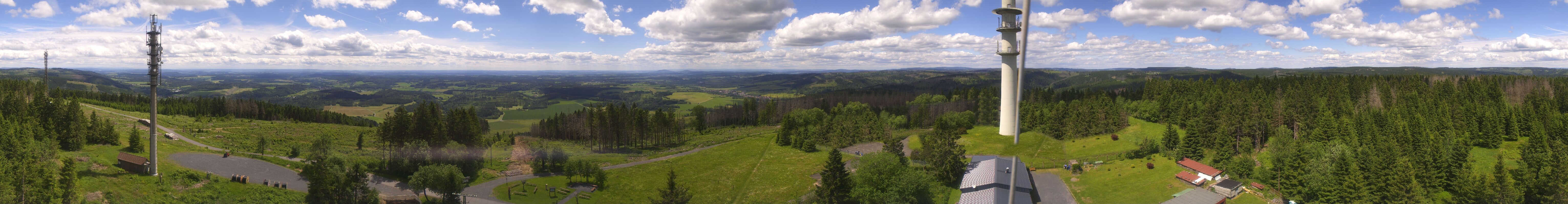 Archived image Webcam Bleßberg Mountain Near Sachsenbrunn