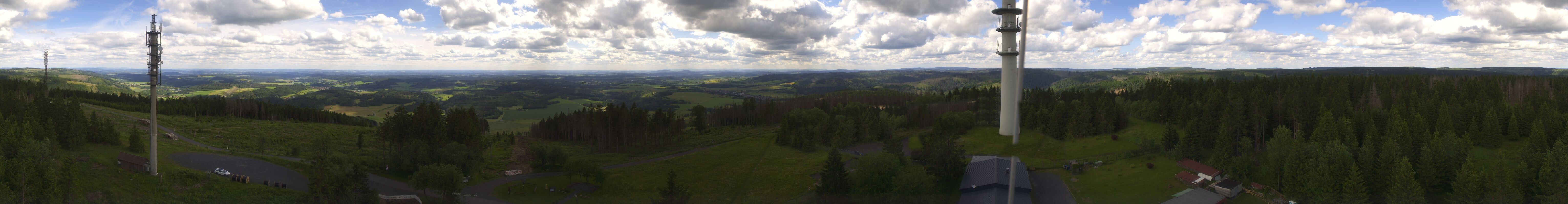 Archived image Webcam Bleßberg Mountain Near Sachsenbrunn