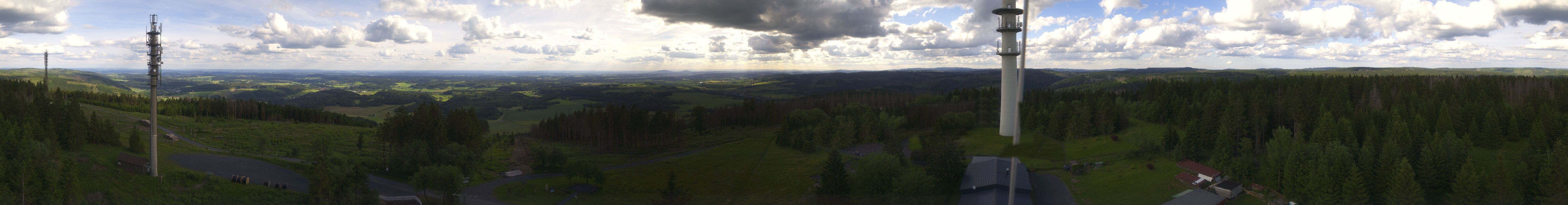Archived image Webcam Bleßberg Mountain Near Sachsenbrunn