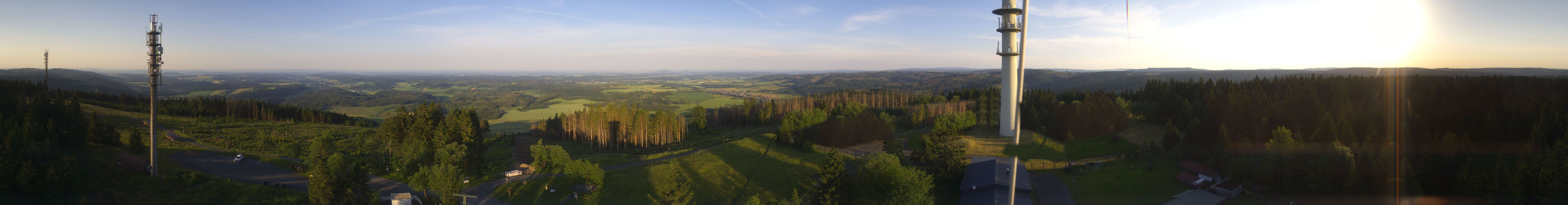 Archived image Webcam Bleßberg Mountain Near Sachsenbrunn