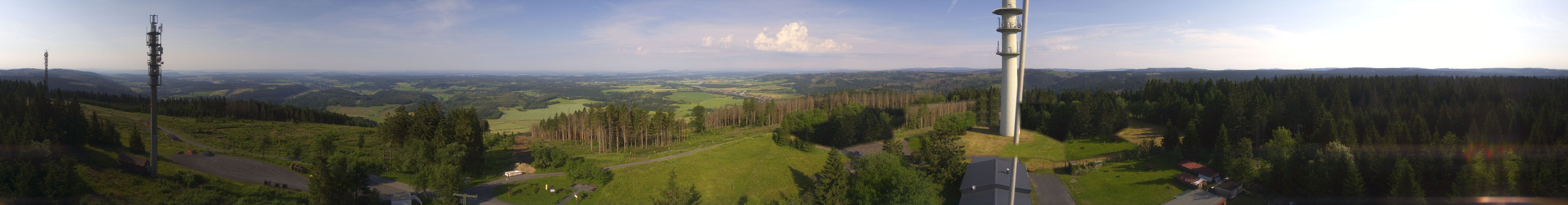 Archived image Webcam Bleßberg Mountain Near Sachsenbrunn