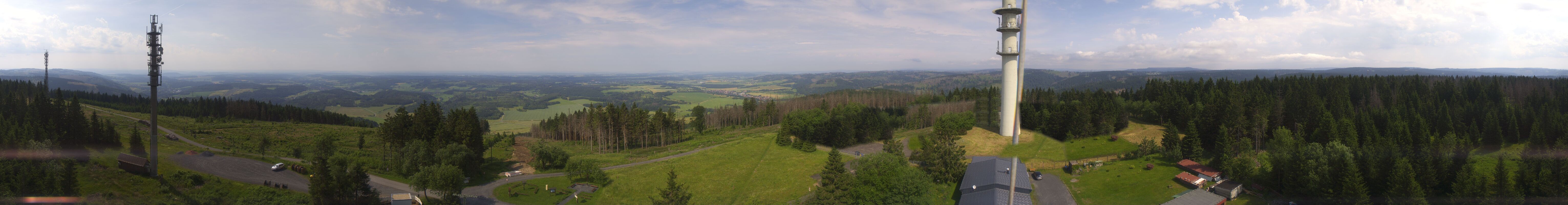 Archived image Webcam Bleßberg Mountain Near Sachsenbrunn