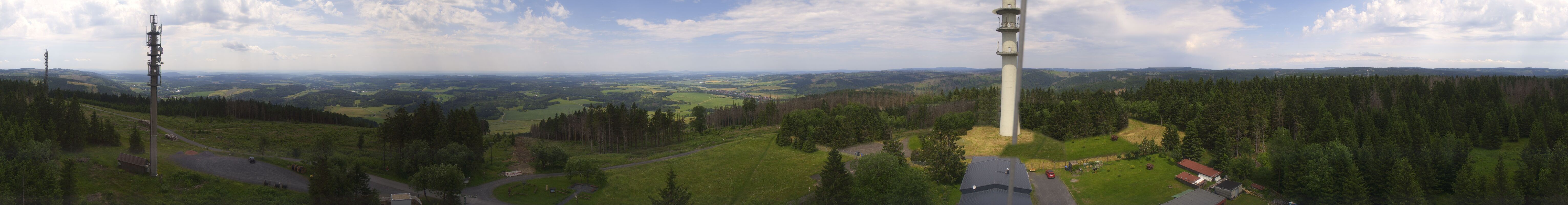 Archived image Webcam Bleßberg Mountain Near Sachsenbrunn