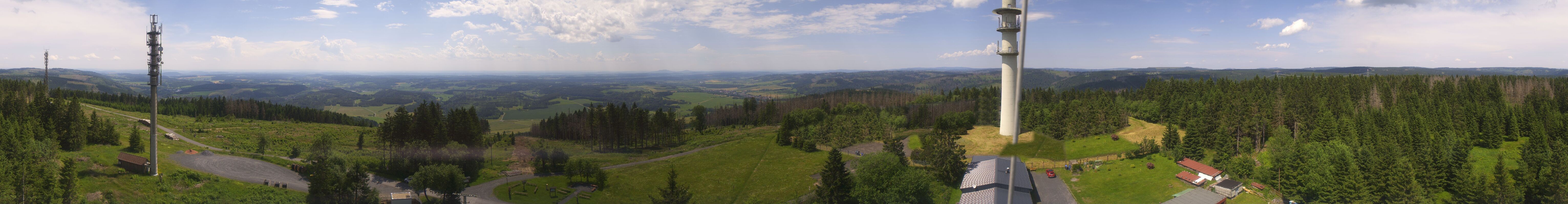Archived image Webcam Bleßberg Mountain Near Sachsenbrunn