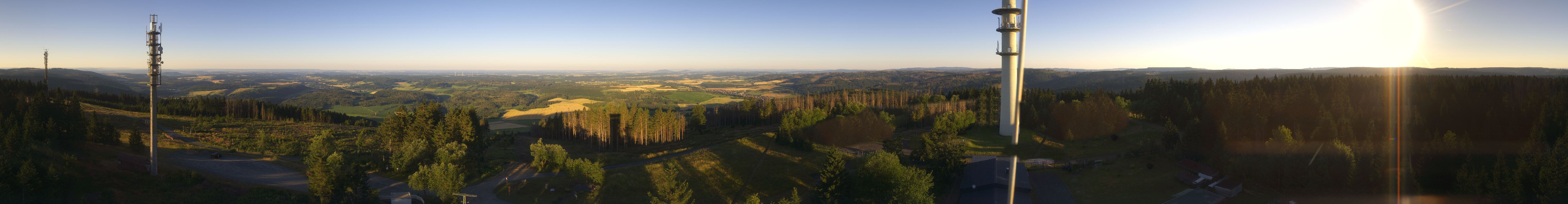 Archived image Webcam Bleßberg Mountain Near Sachsenbrunn