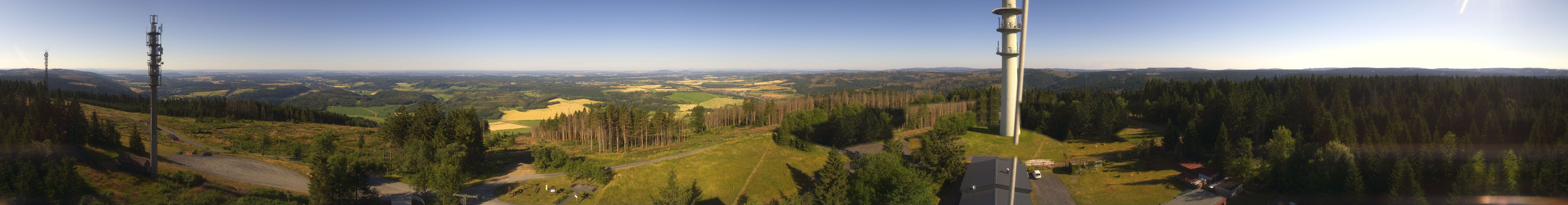 Archived image Webcam Bleßberg Mountain Near Sachsenbrunn