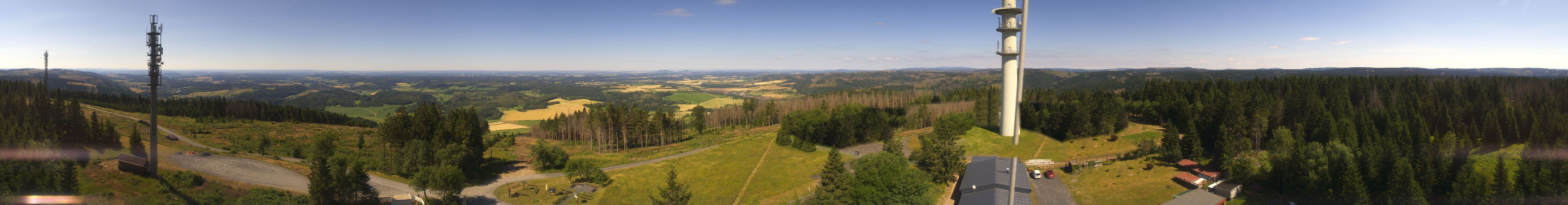Archived image Webcam Bleßberg Mountain Near Sachsenbrunn