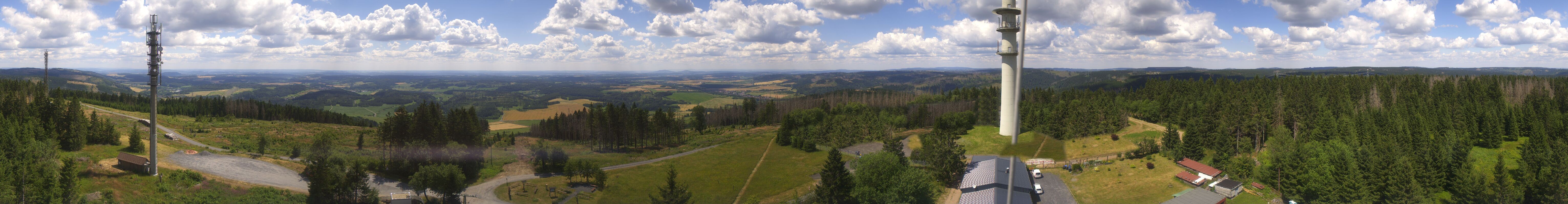 Archived image Webcam Bleßberg Mountain Near Sachsenbrunn