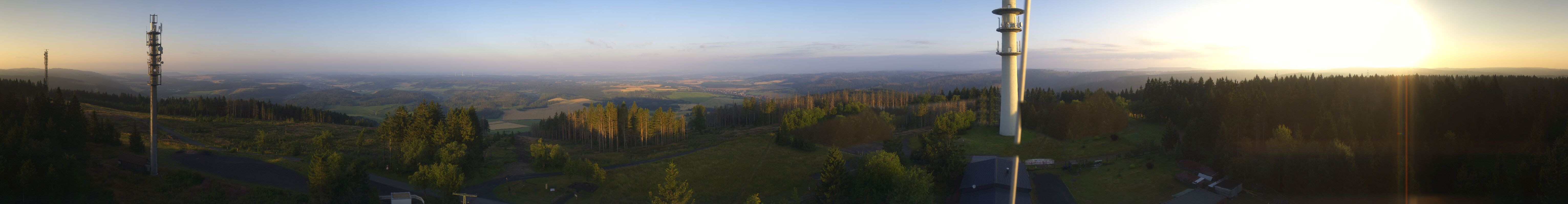 Archived image Webcam Bleßberg Mountain Near Sachsenbrunn