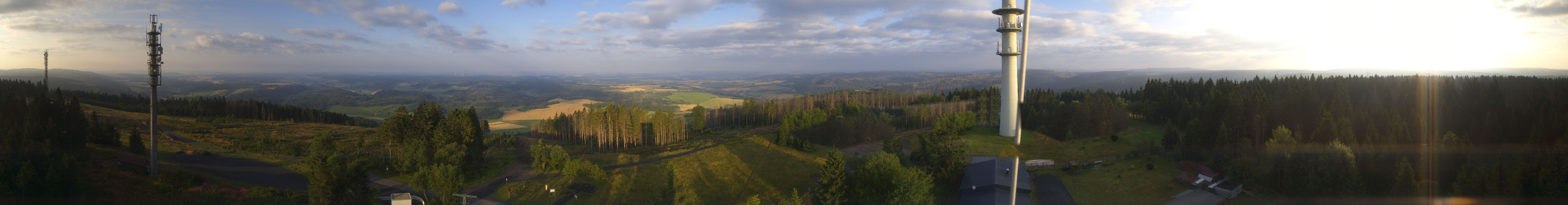 Archived image Webcam Bleßberg Mountain Near Sachsenbrunn