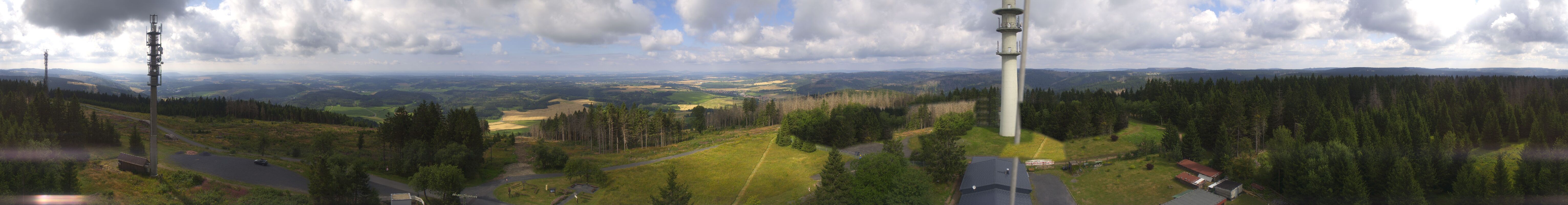 Archived image Webcam Bleßberg Mountain Near Sachsenbrunn