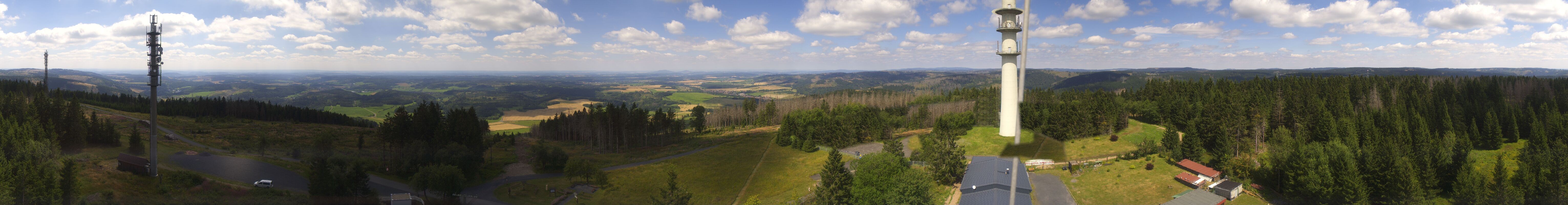 Archived image Webcam Bleßberg Mountain Near Sachsenbrunn