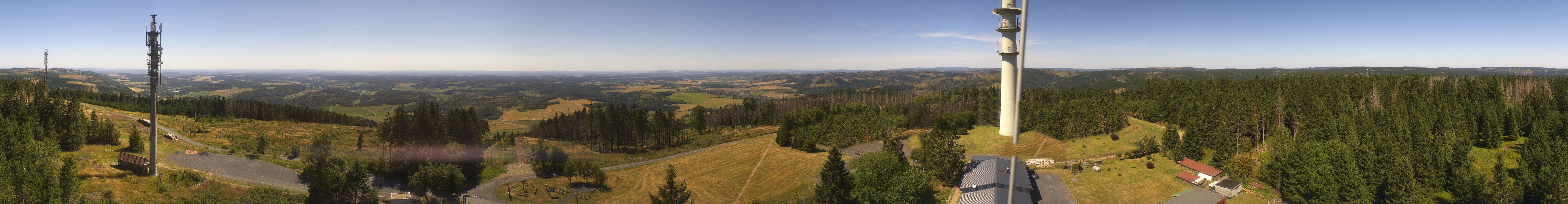 Archived image Webcam Bleßberg Mountain Near Sachsenbrunn
