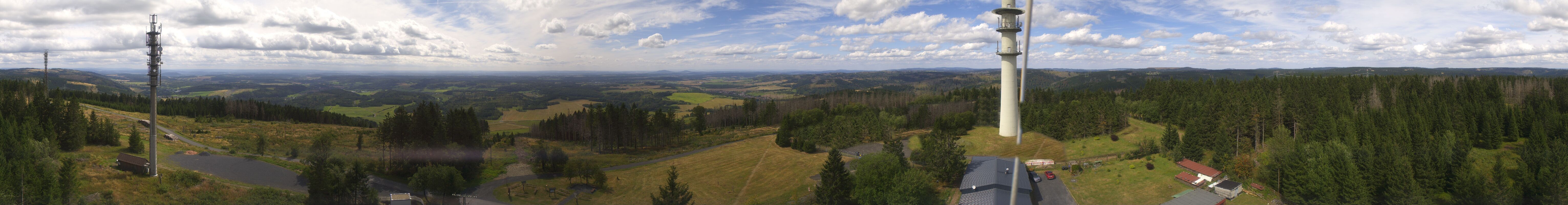Archived image Webcam Bleßberg Mountain Near Sachsenbrunn