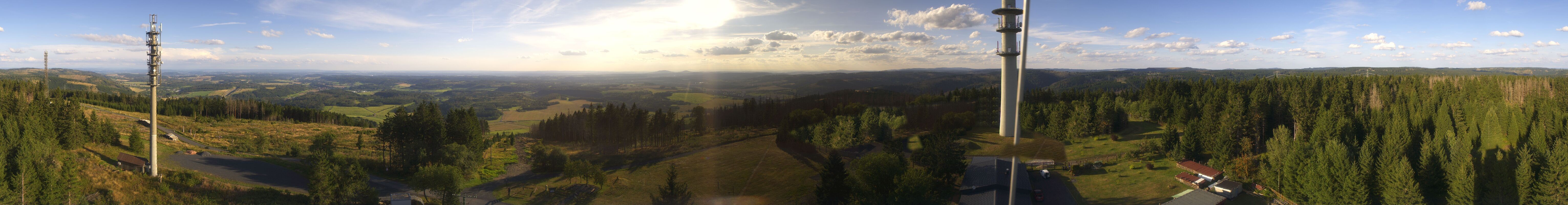 Archived image Webcam Bleßberg Mountain Near Sachsenbrunn
