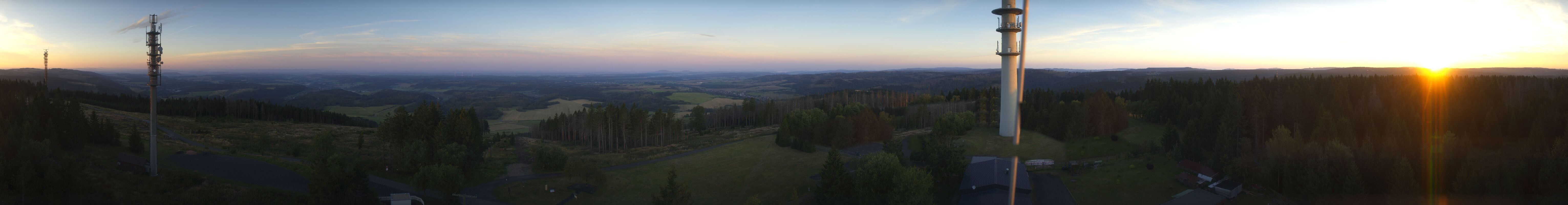 Archived image Webcam Bleßberg Mountain Near Sachsenbrunn