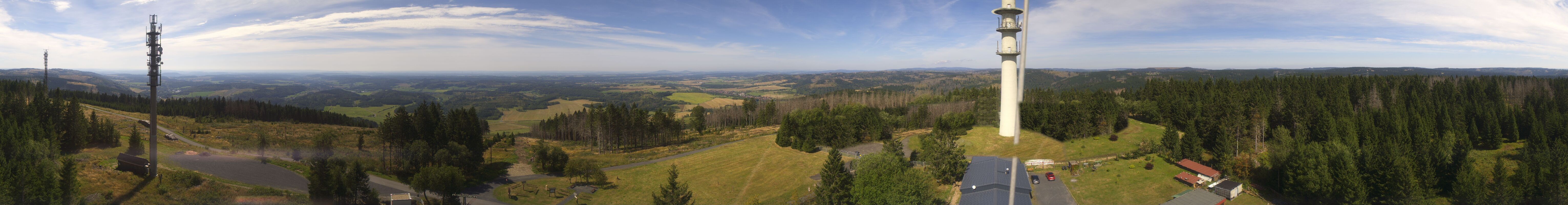 Archived image Webcam Bleßberg Mountain Near Sachsenbrunn