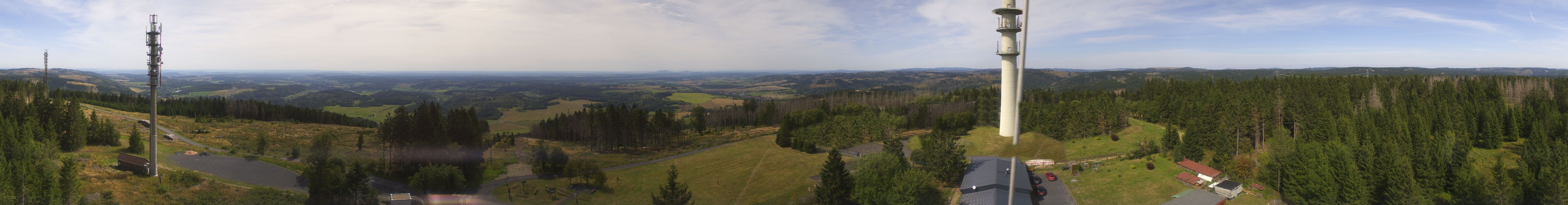 Archived image Webcam Bleßberg Mountain Near Sachsenbrunn