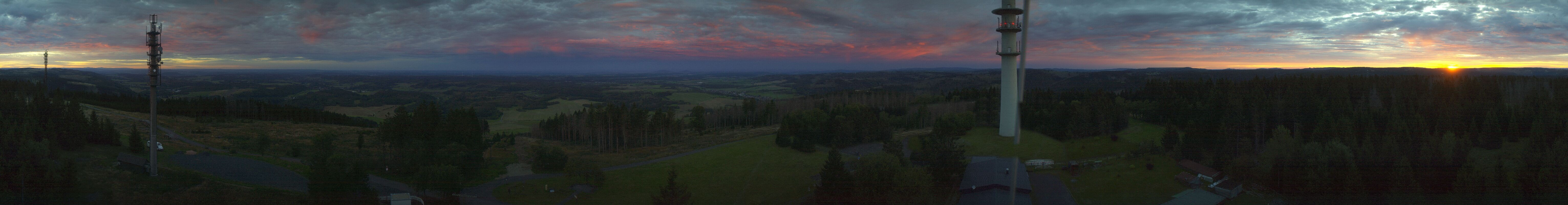 Archived image Webcam Bleßberg Mountain Near Sachsenbrunn