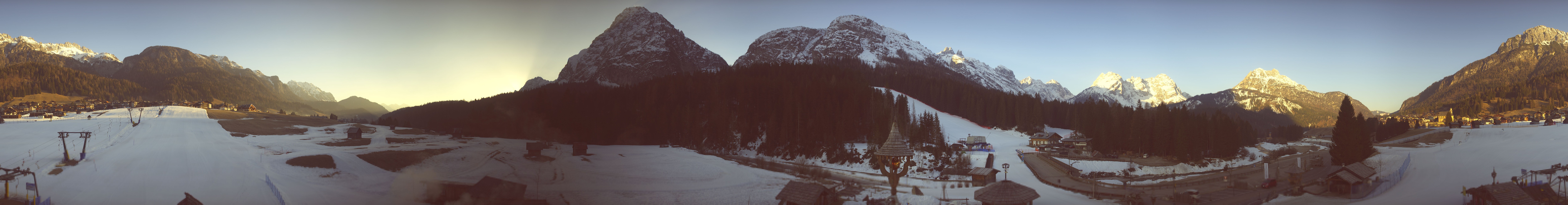 Archived image Webcam Ristorante Mondschein in Sappada