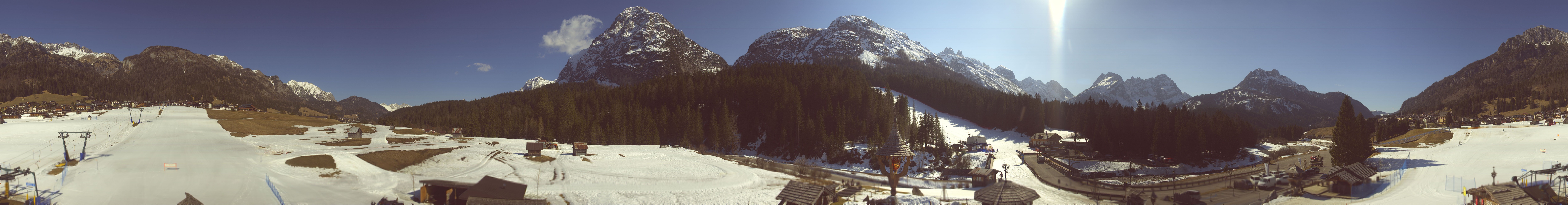 Archived image Webcam Ristorante Mondschein in Sappada