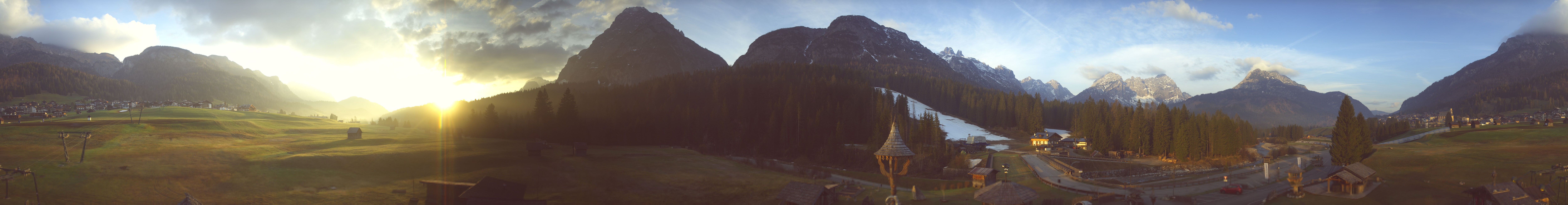 Archiv Foto Webcam Ristorante Mondschein (Sappada)