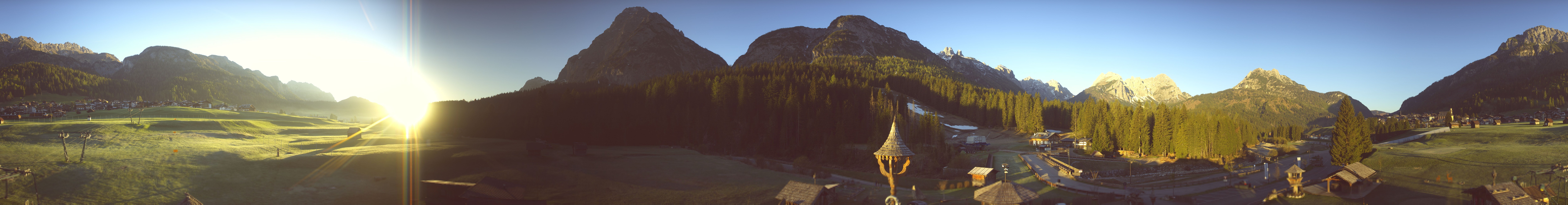 Archived image Webcam Ristorante Mondschein in Sappada