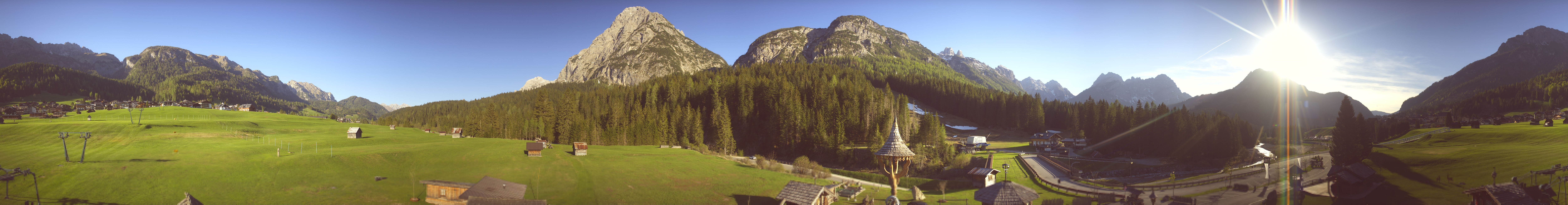 Archived image Webcam Ristorante Mondschein in Sappada