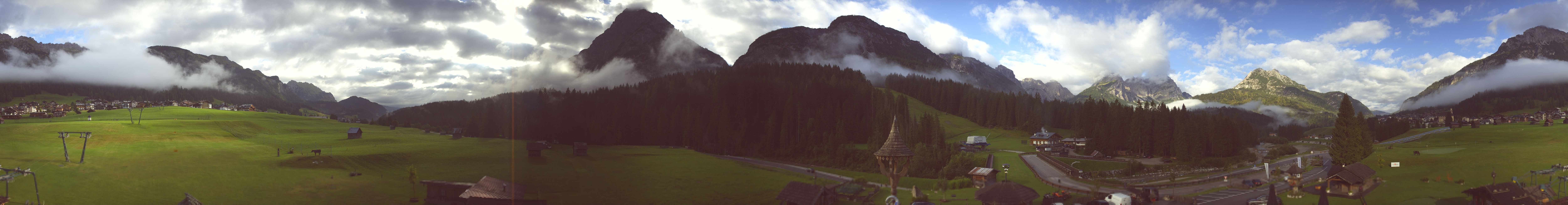 Archiv Foto Webcam Ristorante Mondschein (Sappada)