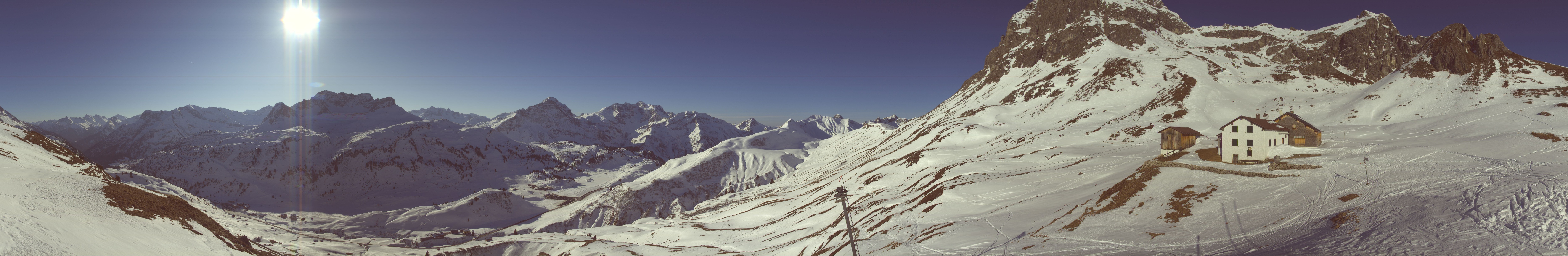 Archived image Webcam Widdersteinhütte in Warth-Schröcken