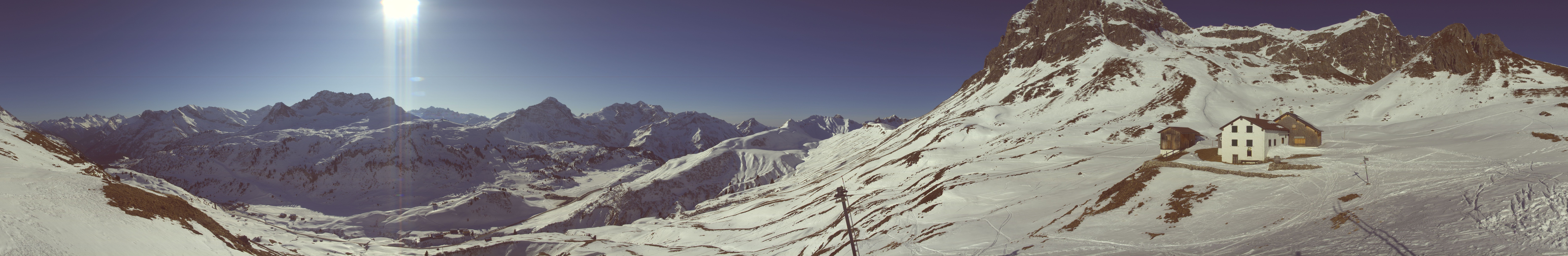Archived image Webcam Widdersteinhütte in Warth-Schröcken