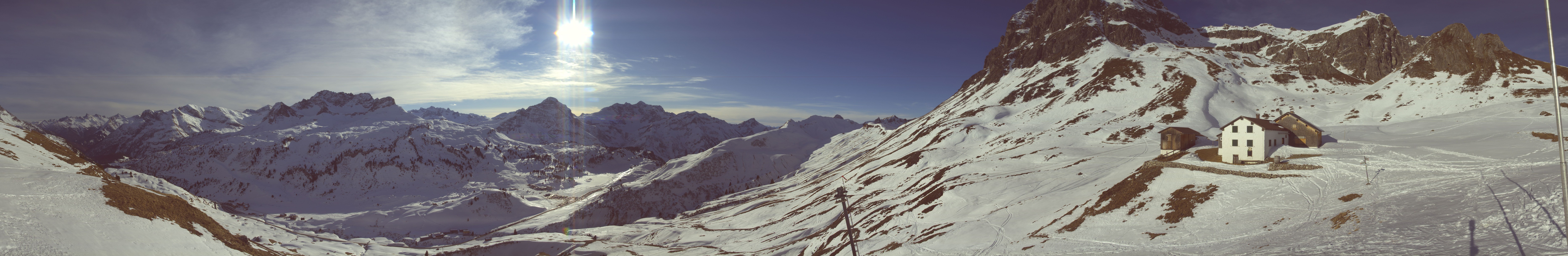 Archived image Webcam Widdersteinhütte in Warth-Schröcken