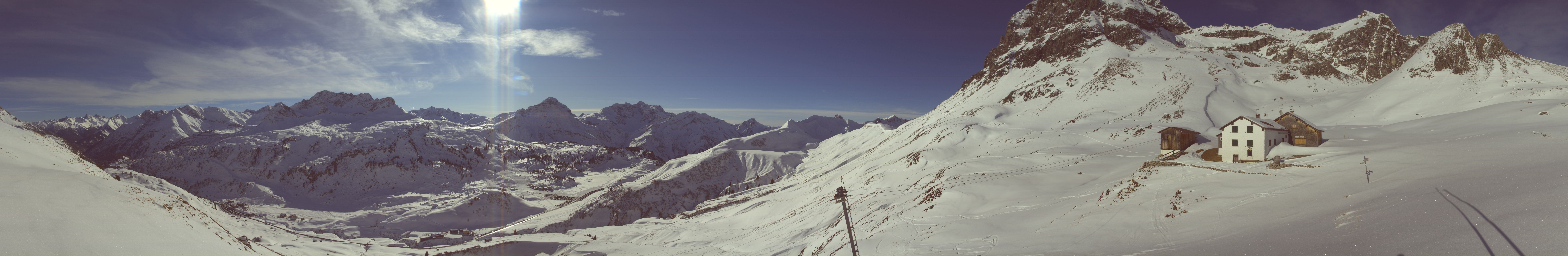Archiv Foto Webcam Warth-Schröcken: Widdersteinhütte