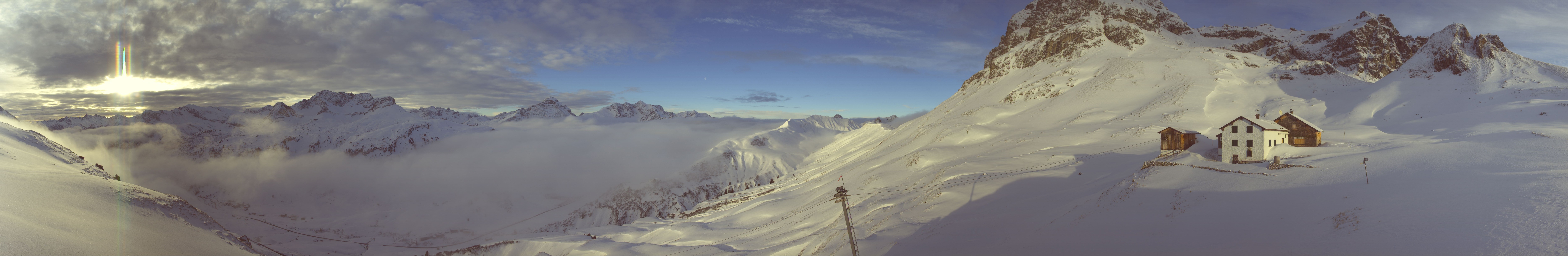 Archiv Foto Webcam Warth-Schröcken: Widdersteinhütte