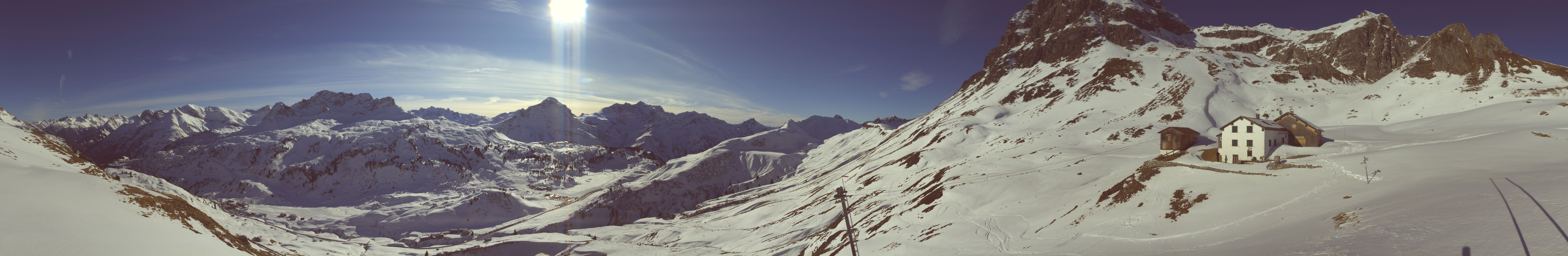 Archiv Foto Webcam Warth-Schröcken: Widdersteinhütte