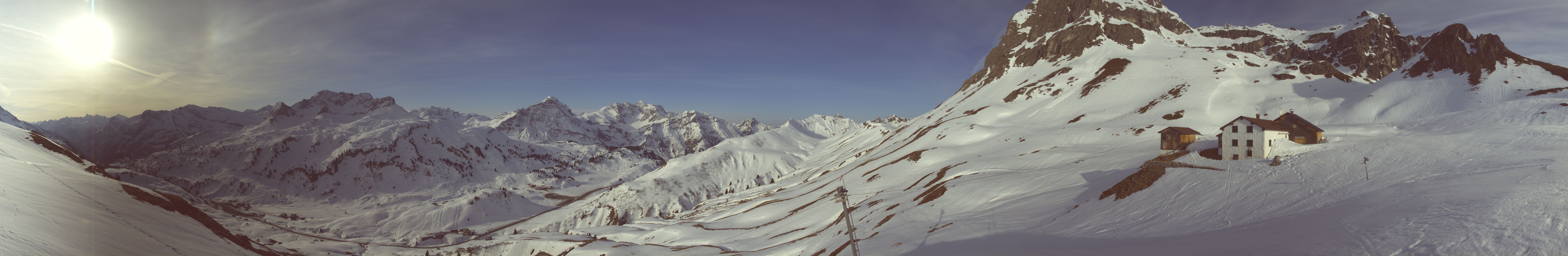 Archived image Webcam Widdersteinhütte in Warth-Schröcken