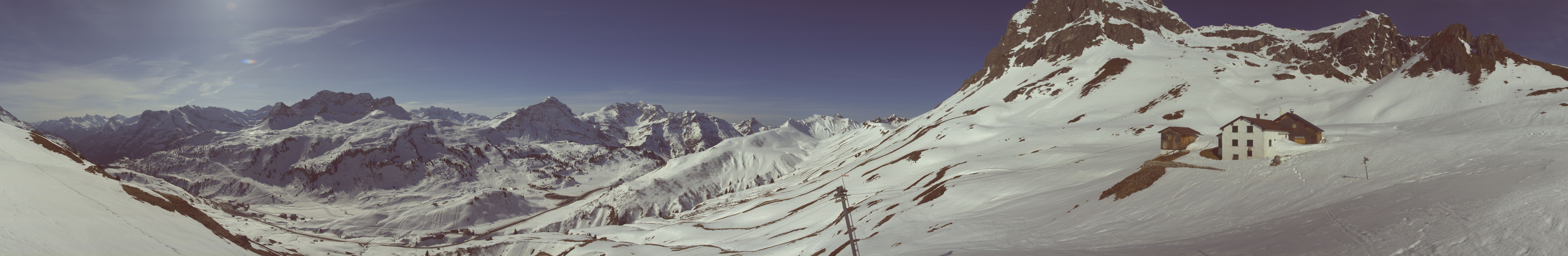 Archived image Webcam Widdersteinhütte in Warth-Schröcken