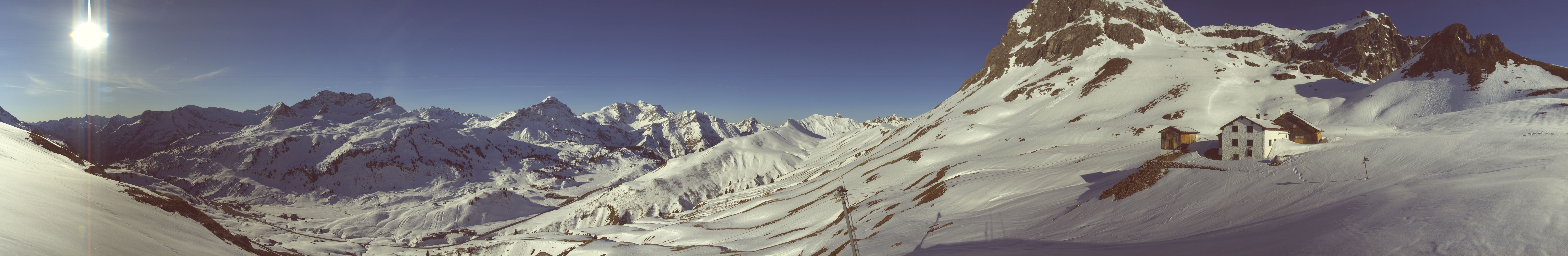 Archived image Webcam Widdersteinhütte in Warth-Schröcken