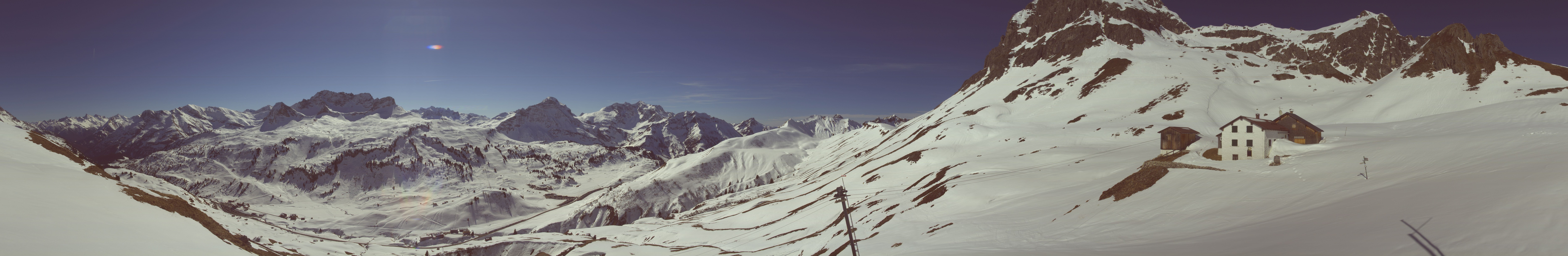 Archived image Webcam Widdersteinhütte in Warth-Schröcken