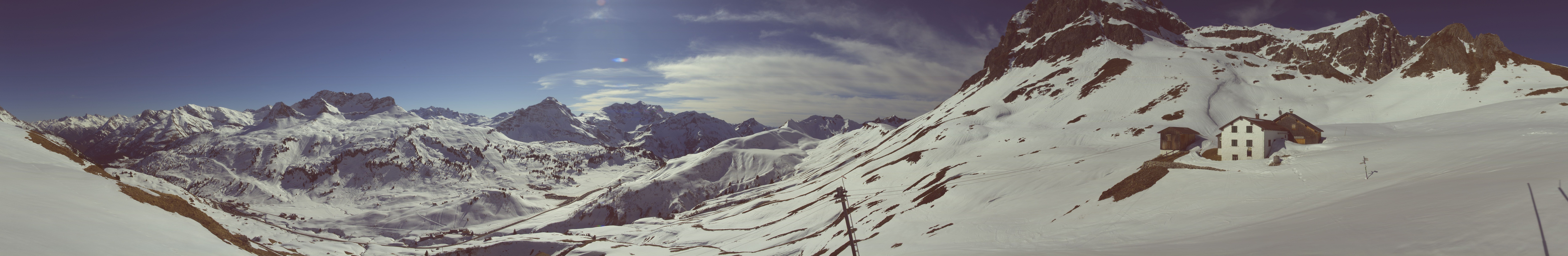Archived image Webcam Widdersteinhütte in Warth-Schröcken