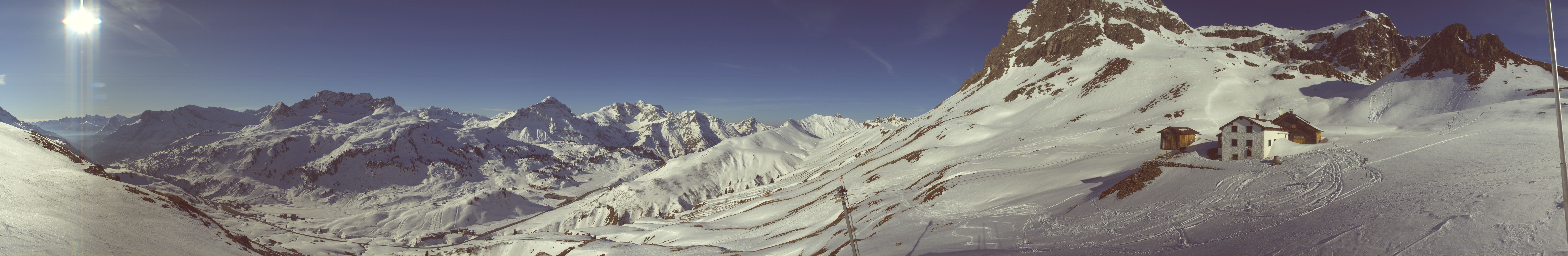 Archived image Webcam Widdersteinhütte in Warth-Schröcken