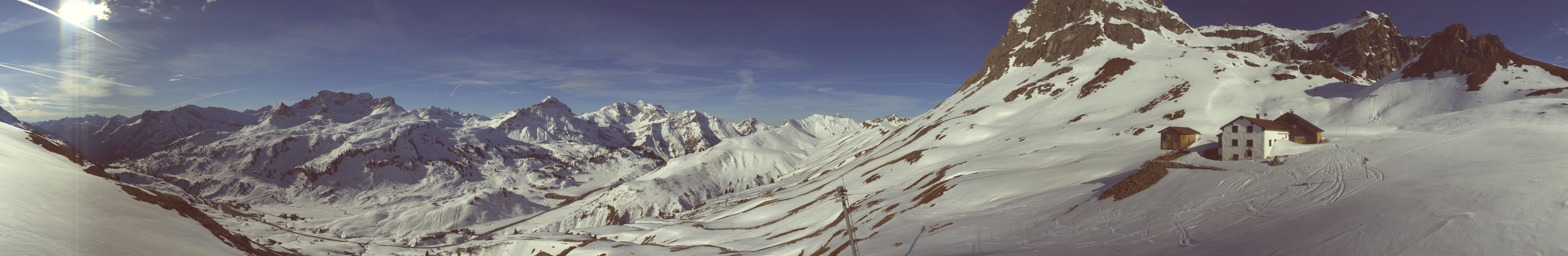 Archived image Webcam Widdersteinhütte in Warth-Schröcken