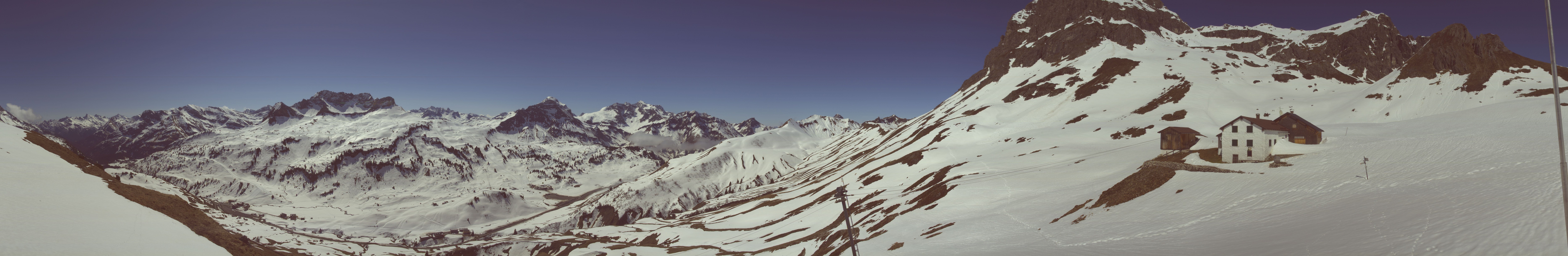 Archived image Webcam Widdersteinhütte in Warth-Schröcken