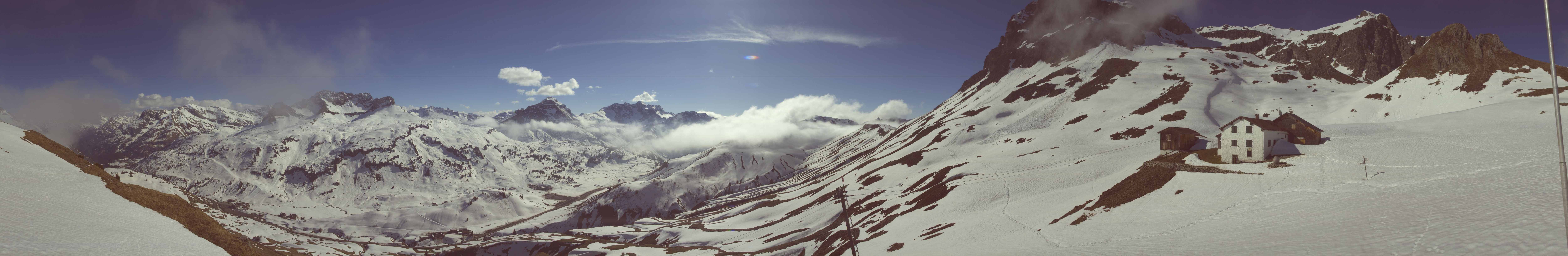 Archived image Webcam Widdersteinhütte in Warth-Schröcken
