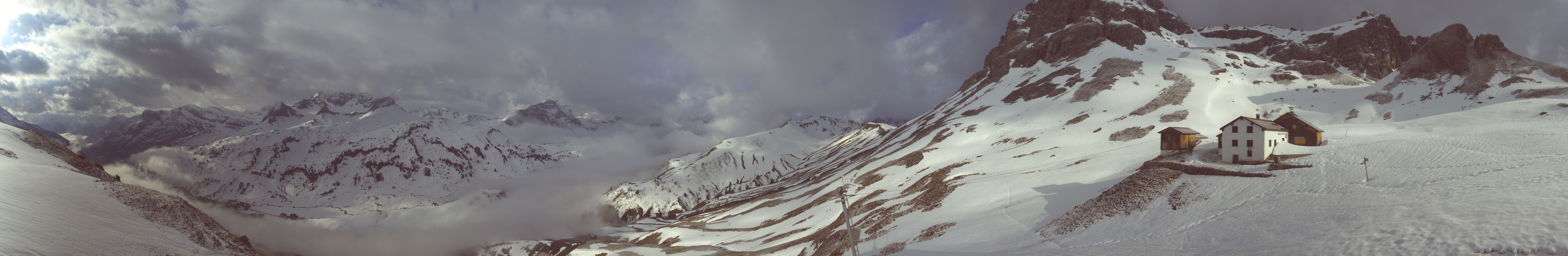 Archived image Webcam Widdersteinhütte in Warth-Schröcken