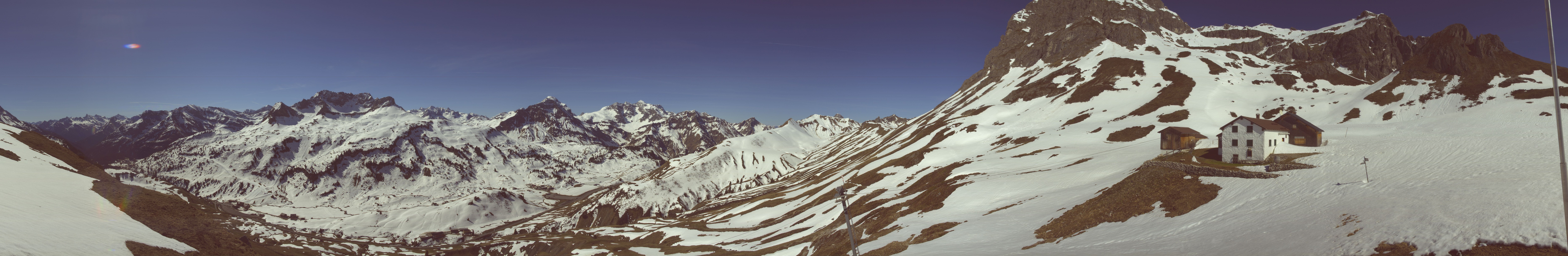 Archived image Webcam Widdersteinhütte in Warth-Schröcken