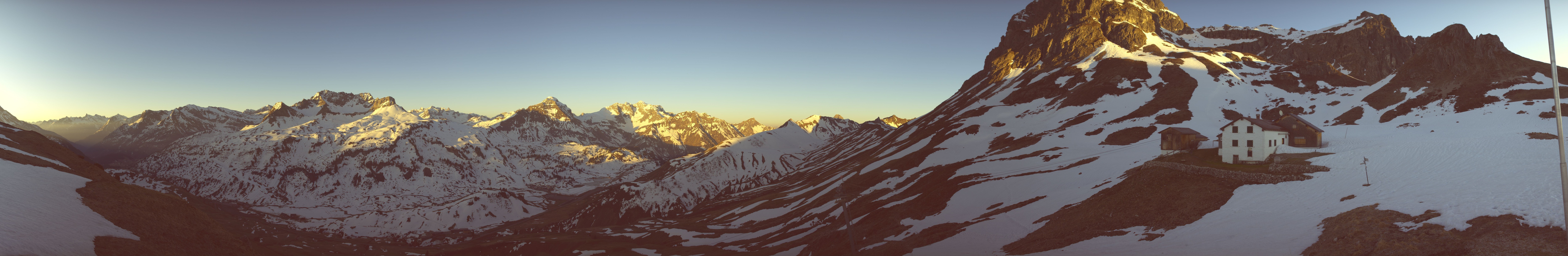 Archiv Foto Webcam Warth-Schröcken: Widdersteinhütte